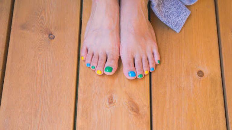 Foot Nail Art Designs on Pinterest - wide 6