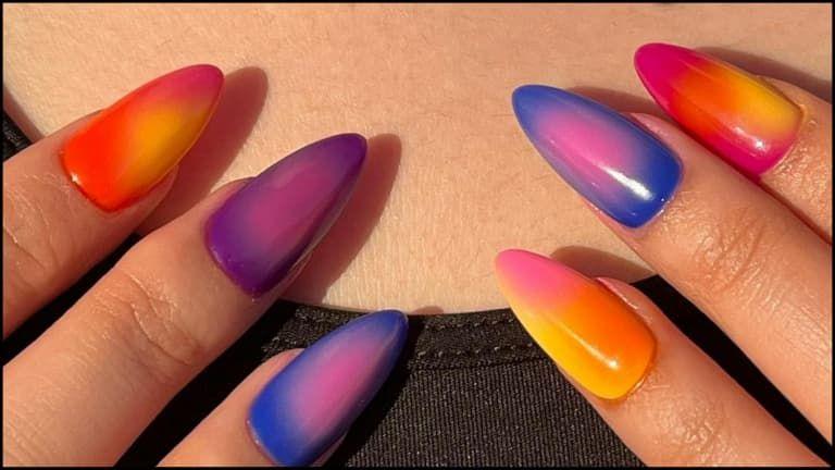 Colourful Nail Art