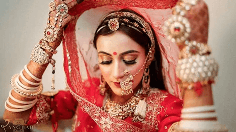 rajasthani bridal makeup look