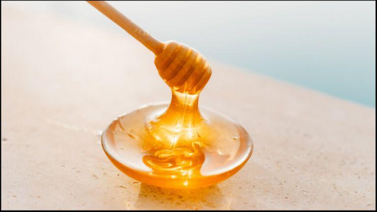 hot water with honey