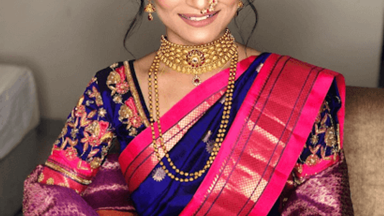 marathi makeup look